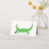 Alligatorwijn Plaatskaartje (Achterkant)