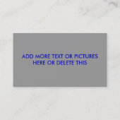 Alligatorzaken Visitekaartje (Achterkant)