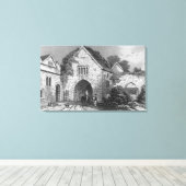 Allington Castle Canvas Afdruk (Insitu (Houten vloer))