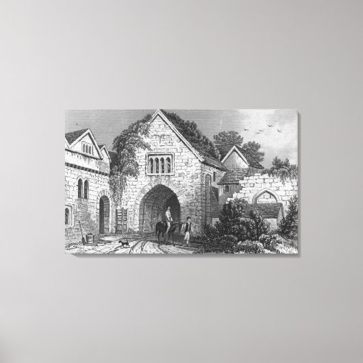 Allington Castle Canvas Afdruk (Voorkant)