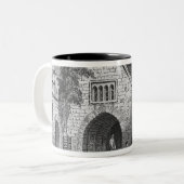 Allington Castle Tweekleurige Koffiemok (Voorkant links)