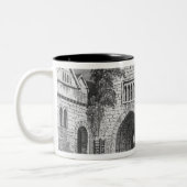 Allington Castle Tweekleurige Koffiemok (Links)
