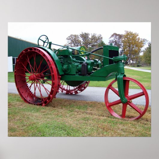 Allis-Chalmers 10 Tractor Print (Voorkant)