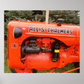  Allis-Chalmers afdrukken Poster (Voorkant)