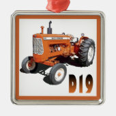 Allis-Chalmers D19 Metalen Ornament (Voorkant)