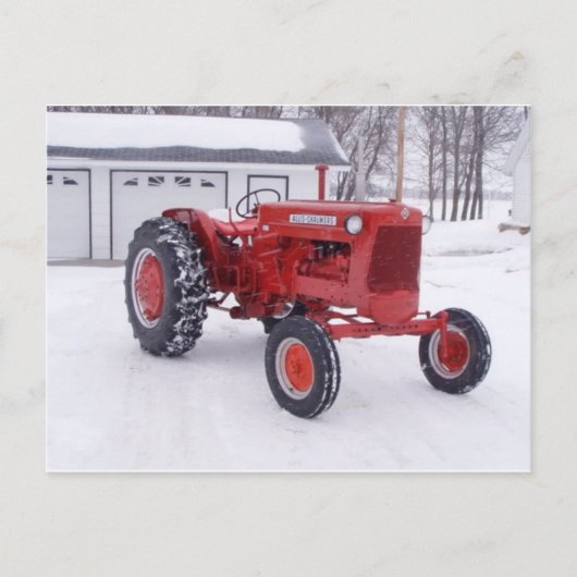 Allis Chalmers D-17 Briefkaart (Voorkant)