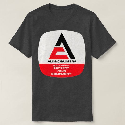 Allis Chalmers Quality Tractor Parts T-shirt (Design voorkant)