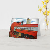 Allis Chalmers tractor Kaart (Gele Bloem)