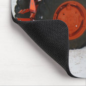 Allis Chalmers Tractor Snow Scene Mouspad Muismat (Hoek)