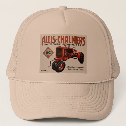 Allis Chalmers, Tractors Trucker Pet (Voorkant)