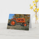 Allis Chalmers WD45 1955 Kaart (Gele Bloem)