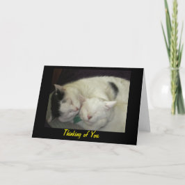 Allis & het Denken Abbie aan u Wenskaart Kaart