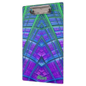 ALLISON ~ 3D! ~ Groen Paars en blauw origineel ~ Klembord (Links)