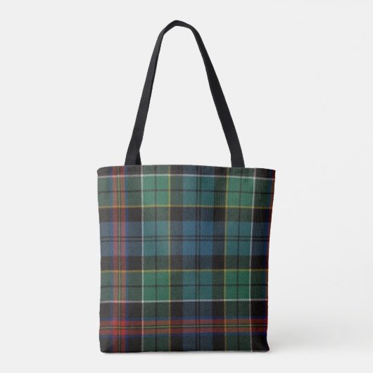 Allison Ancient Tartan Canvas tas (Achterkant)