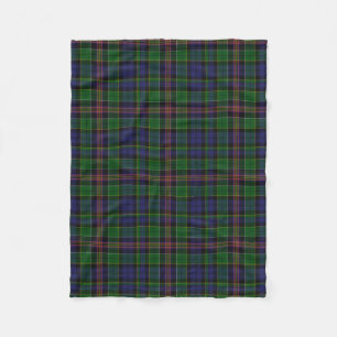 Allison Clan Tartan Pset Fleece Blanket