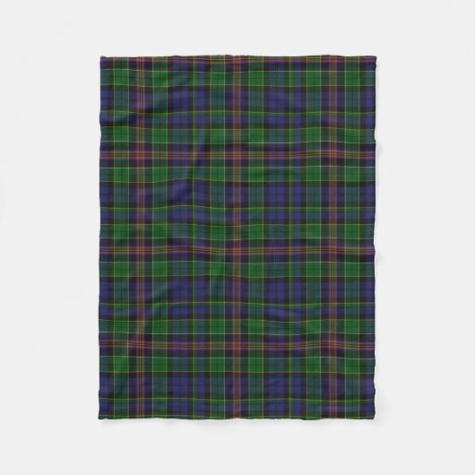 Allison Clan Tartan Pset Fleece Blanket Deken (Voorkant)