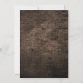 Allison en Gary Custom uitnodigen Kaart (Achterkant)