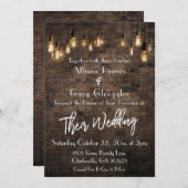 Allison en Gary Custom uitnodigen Kaart (Voorkant / Achterkant)