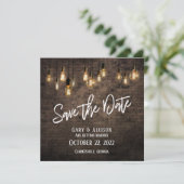 Allison & Gary V1 Save The Date (Staand voorkant)