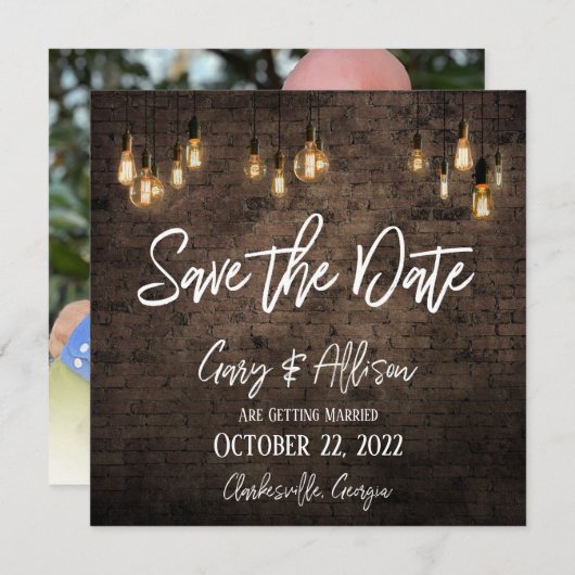 Allison & Gary V5 Save The Date (Voorkant / Achterkant)