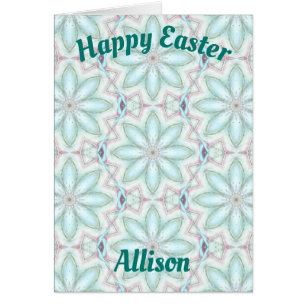 ALLISON ~ Gepersonaliseerd paaskaartpatroon ~