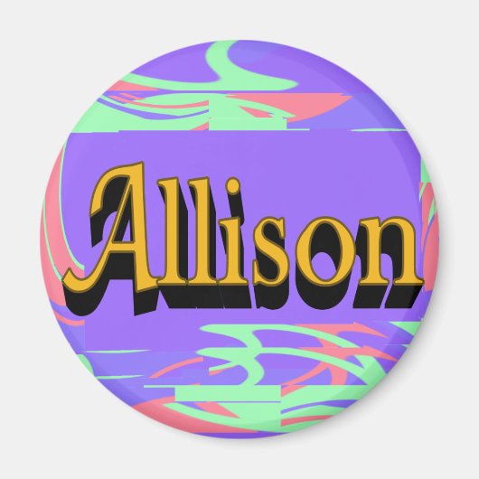 Allison Magnet (Voorkant)