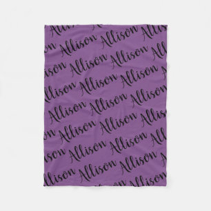Allison name Orphan Black character Fleece Deken