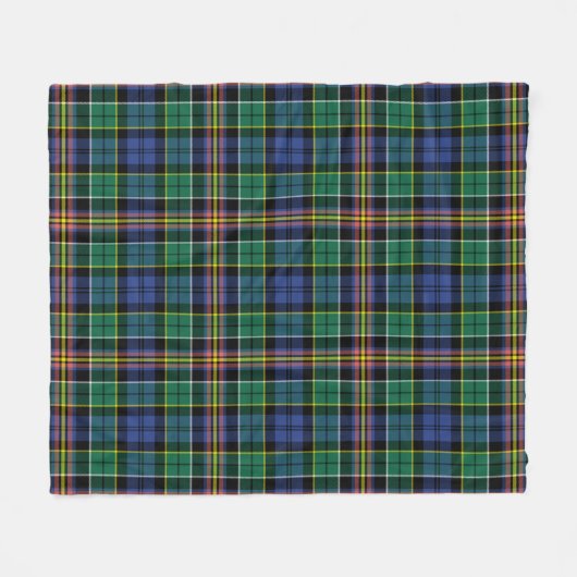 Allison Plaid Fleece Deken (Voorkant (Horizontaal))