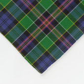 Allison Tartan en monogram Fleece Deken (Hoek)