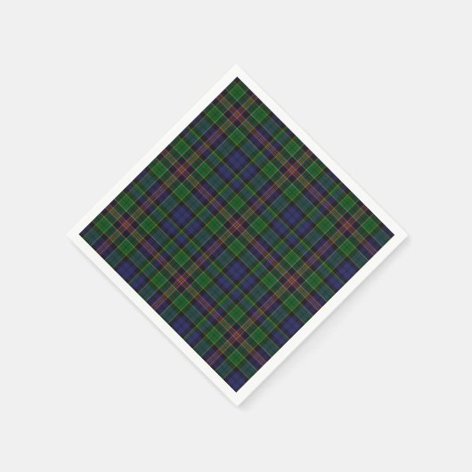 Allison Tartan Plaid Papieren servetten (Hoek)
