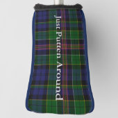 Allison Tartan Plaid Putter-Hoesje Golfheadcover (Draai 90)