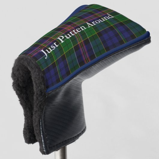 Allison Tartan Plaid Putter-Hoesje Golfheadcover (3/4 voorkant)