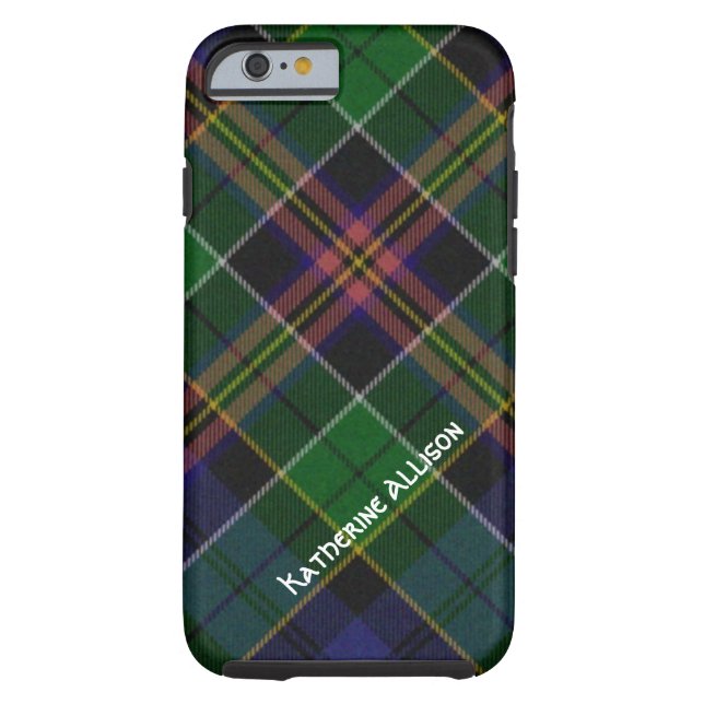  Allison Tartan Pset iPhone 6 hoesje (Achterkant)