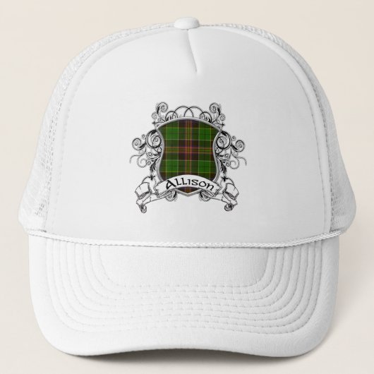 Allison Tartan Shield Trucker Pet (Voorkant)