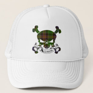 Allison Tartan Skull-Pet Trucker Pet