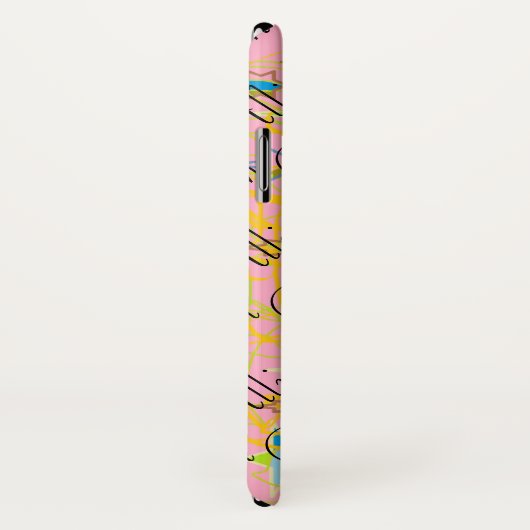 Allison van Orphan Black, abstracte art herhaalde  Case-Mate iPhone Case (Achterkant / rechts)