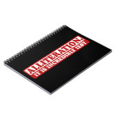 Alliteratie grappig creatief schrijven notitieboek (Linkerzijde)