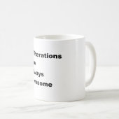 Alliteraties zijn altijd Geweldige Koffiemok (Voorkant rechts)