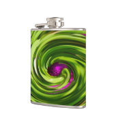 Allium Abstract Heupfles (Links)