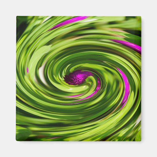 Allium Abstract Magneet (Voorkant)