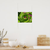 Allium Abstract Poster (Keuken)