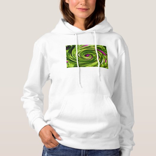 Allium Abstract Sweatshirt Hoodie (Voorkant)