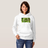 Allium Abstract Sweatshirt Hoodie (Voorkant volledig)