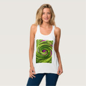 Allium Abstract Tanktop (Volledige Voorkant)