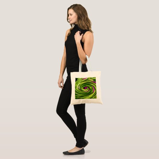 Allium Abstract Tote Bag (Voorkant (model))