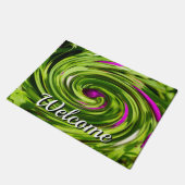 Allium Abstract Welkom Doormat Deurmat (Schuin)