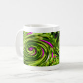 Allium Abstracte koffie-Mok Koffiemok (Voorkant links)