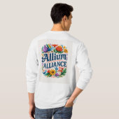 Allium Alliantie T-shirt (Achterkant volledig)