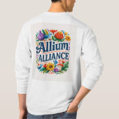 Allium Alliantie T-shirt (Achterkant)