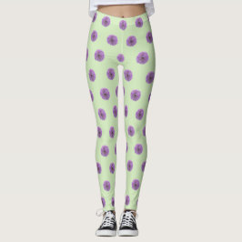 Allium Bulb Pattern Legging